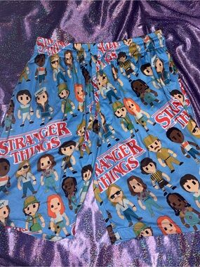 Stranger Things Lounge Sleep Shorts